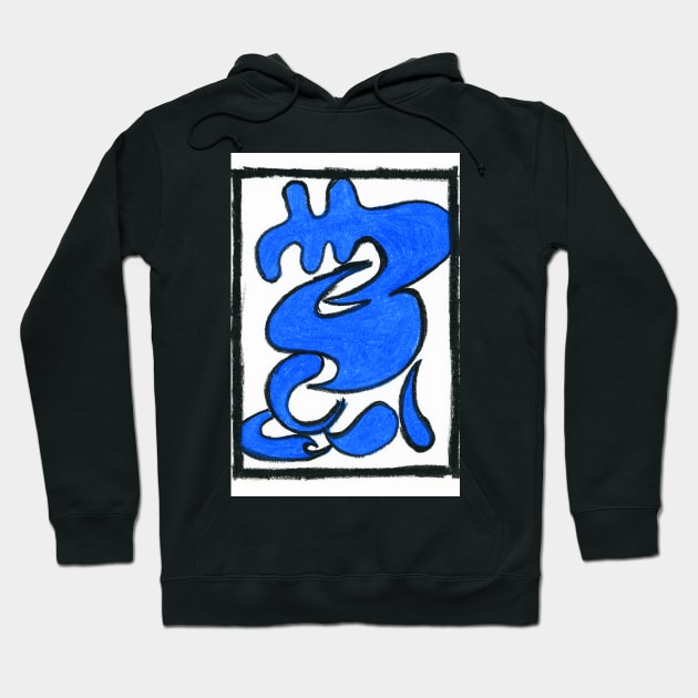 Blue behemoth Hoodie by FJBourne